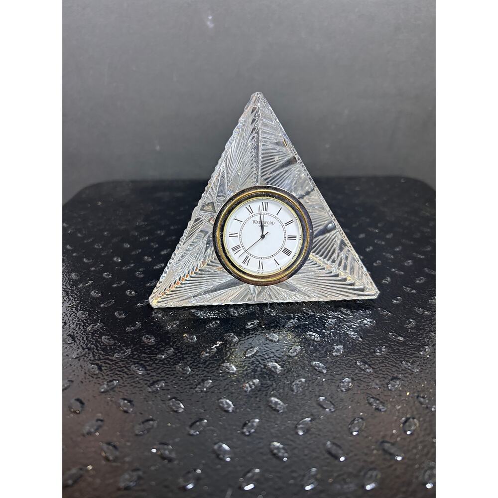 Waterford Pyramid Clock